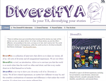 Tablet Screenshot of diversifya.com